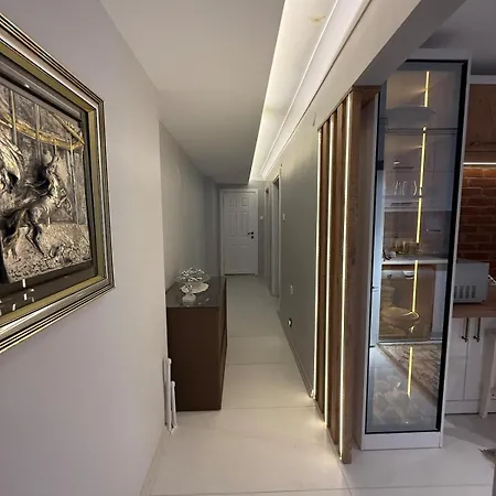 Renovated 2br Garden Flat 300 M To Sarimsakli Apartamento *
