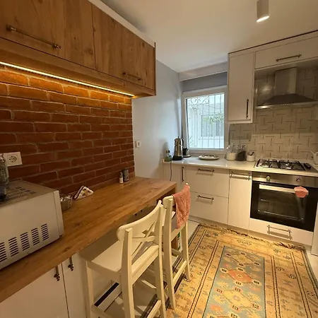 Renovated 2br Garden Flat 300 M To Sarimsakli * Sefacamlik